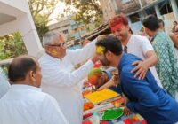 जमालपुर में होली मिलन समारोह, लोगों ने अबीर गुलाल लगाकर विधायक डॉ. अजय कुमार का किया अभिनंदन