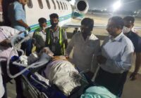 लालू प्रसाद एयर एंबुलेंस से दिल्ली रवाना, गिरने से तीन जगह फ्रैक्चर, पूरा शरीर लॉक