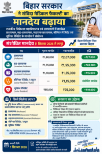 संविदा पर कार्यरत प्राध्यापक, सह-प्राध्यापक और अन्य पदों के मानदेय में वृद्धि